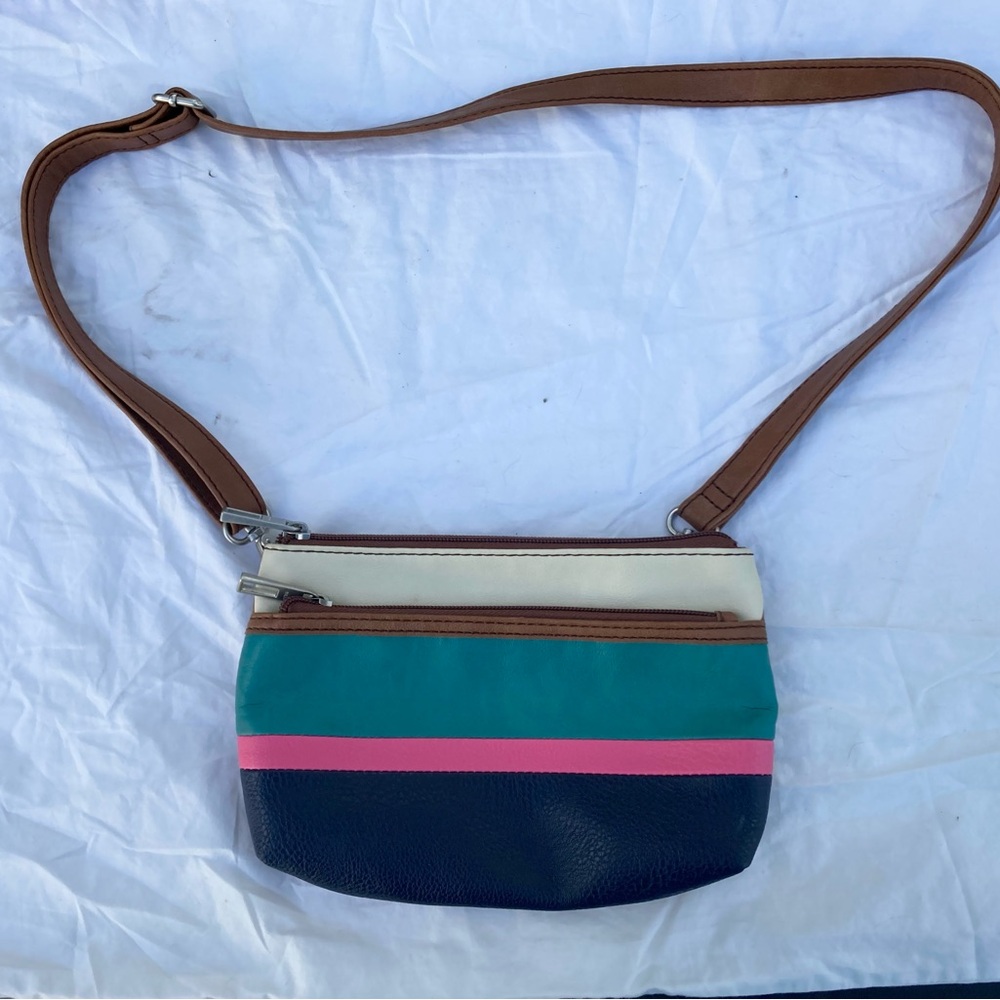 Relic Color Blocked Crossbody Small Purse
